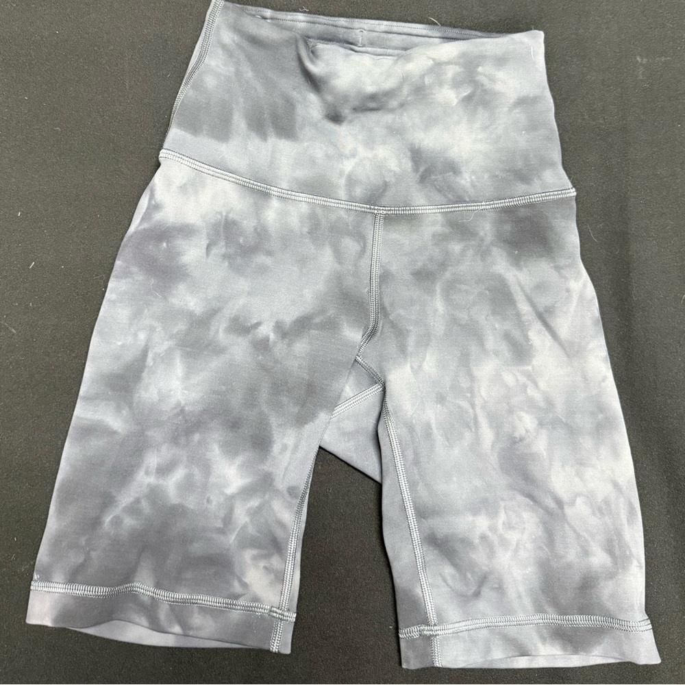 lululemon athletica Cloudy Gray Bike Shorts